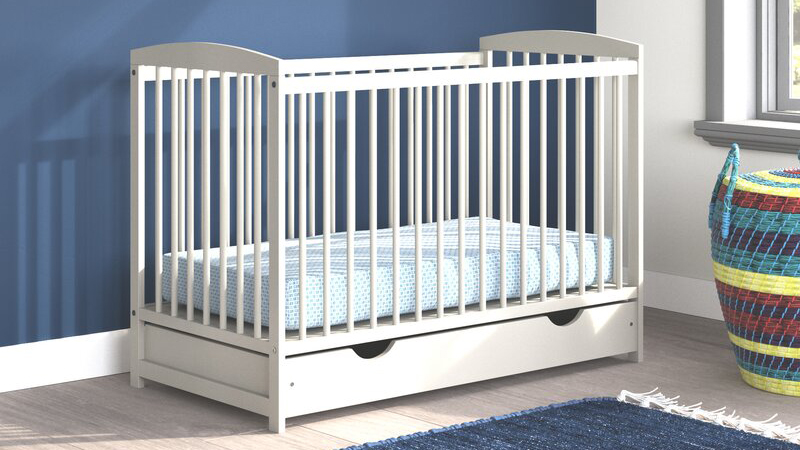 Mack &amp;amp; Milo Amburgey Cot Bed with Mattress from Wayfair