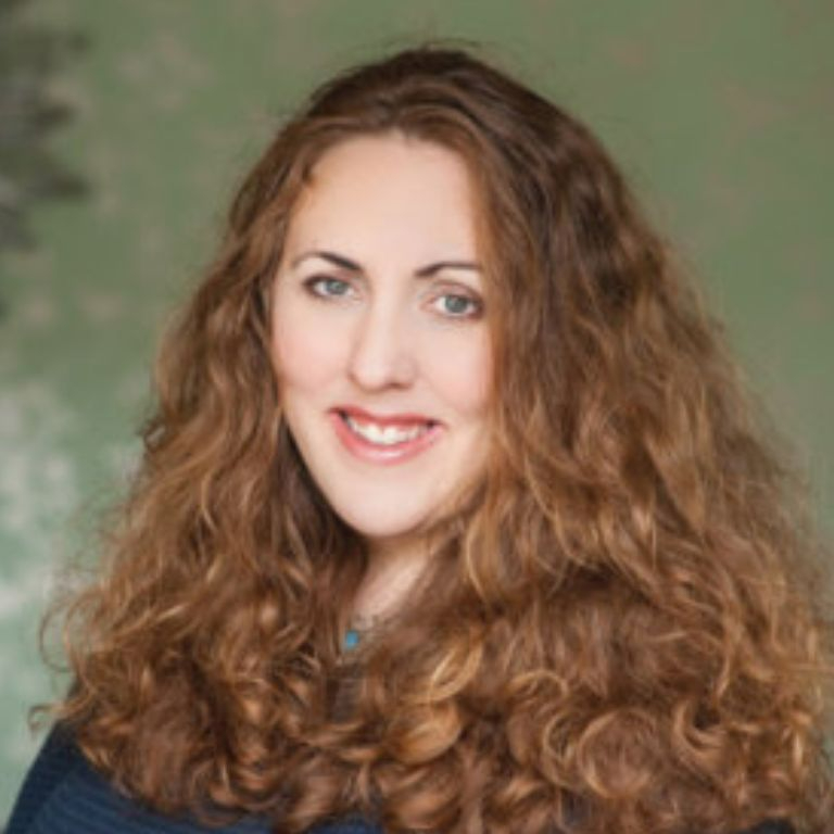 Woman smiling at camera