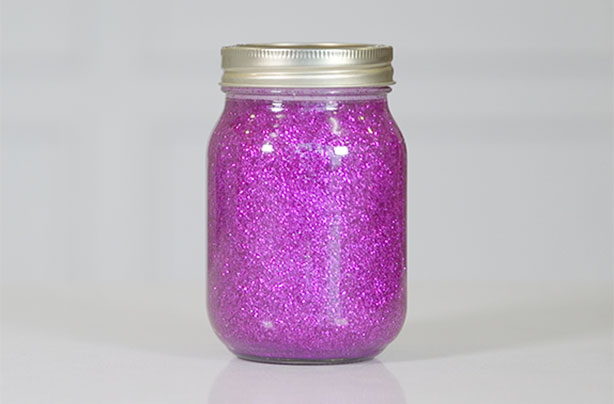 Easy crafts for kids illustrated by purple jar