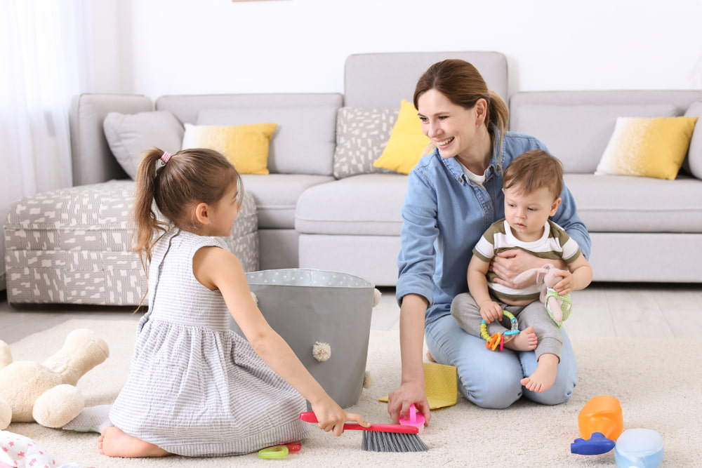 Is it possible to keep a clean house with kids