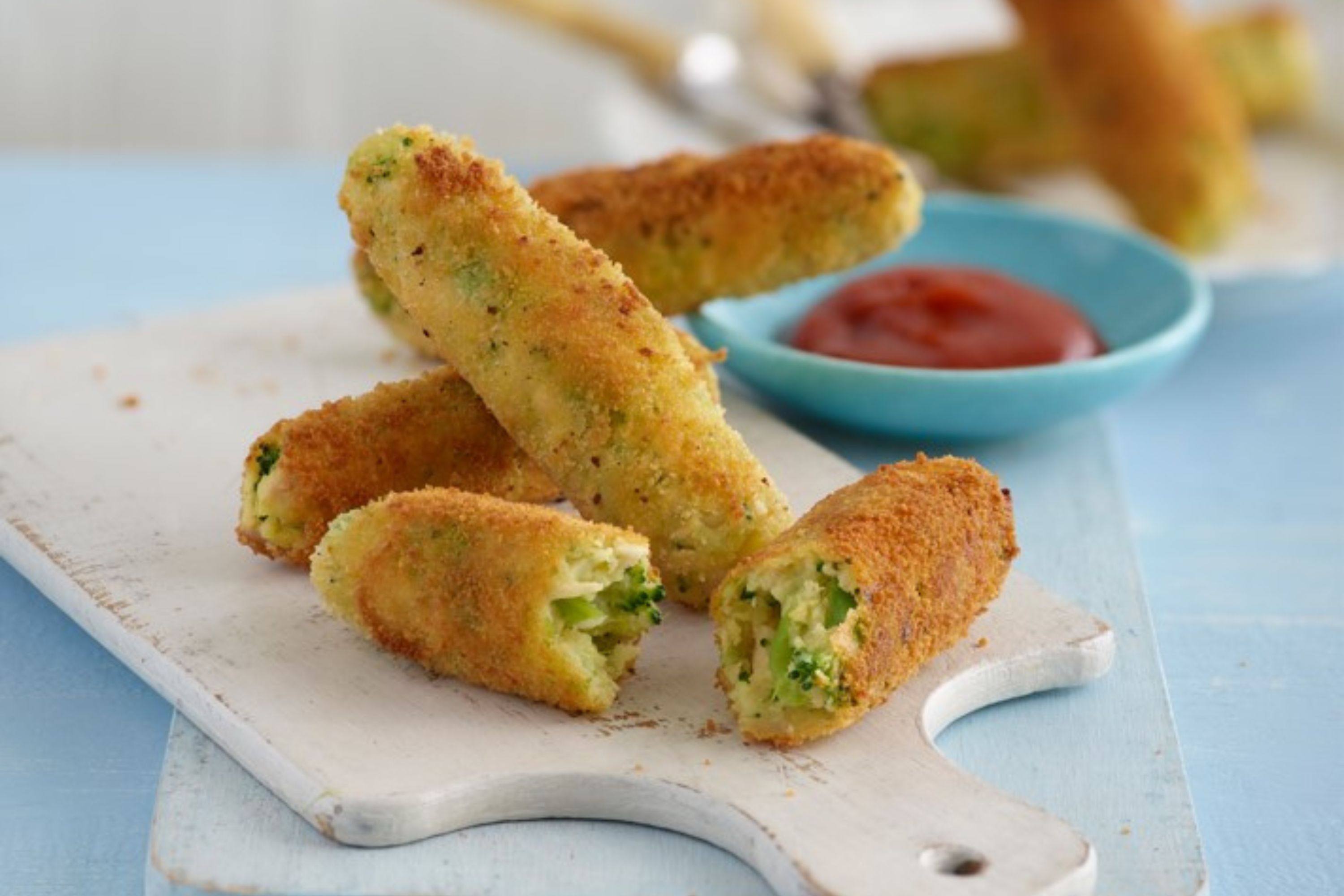 Annabel Karmel's broccoli, chicken and potato bites