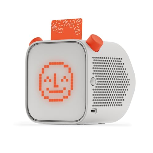 Yoto Player (3rd Generation) + Make Your Own Card &amp;ndash; Kids Screen-Free Bluetooth Audio Speaker, Play Audiobook Stories Music Podcasts Radio Sleepscapes, Ok-To-Wake Nightlight &amp;amp; Alarm Clock, Ages 3-12+