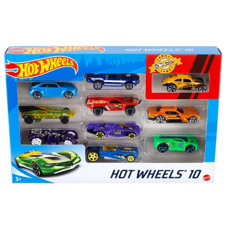 Hot Wheels 54886 10 Car Pack Assortment (pack may vary)